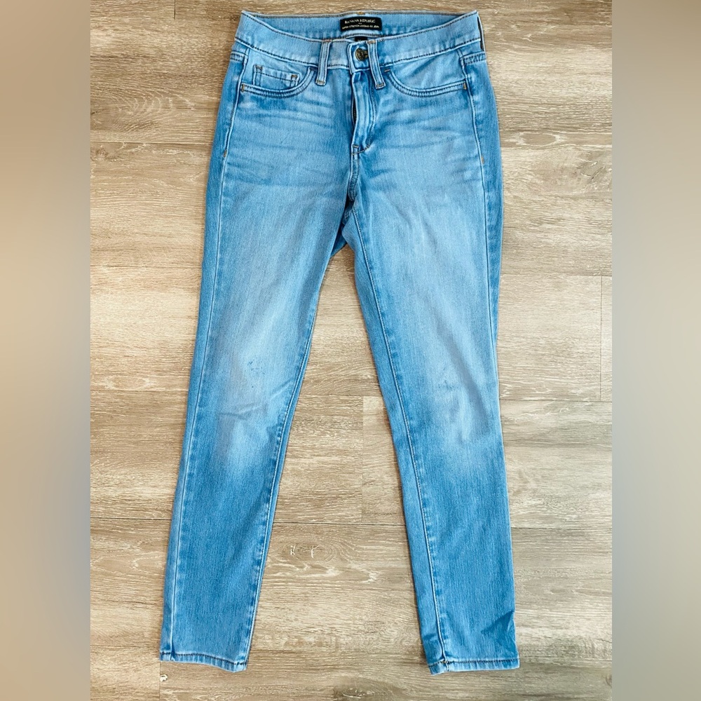 Banana Republic Super Stretch Jegging Fit Jeans sz 25